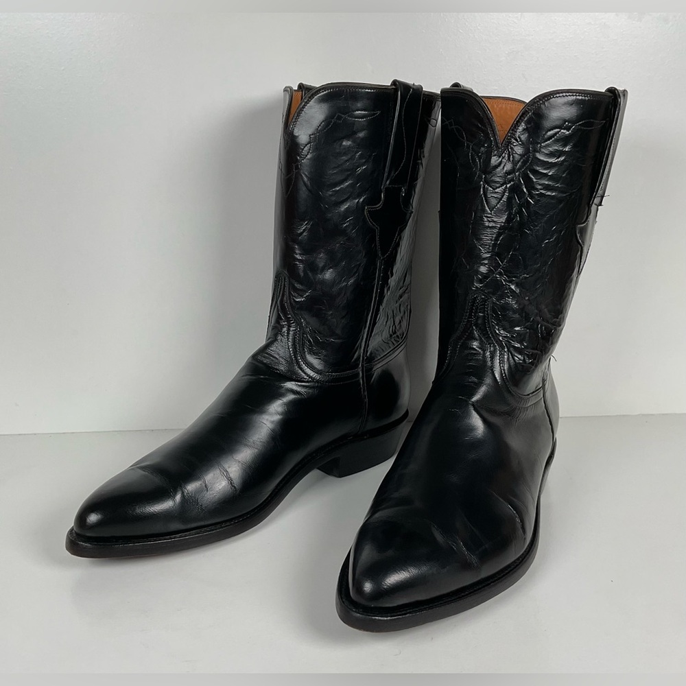 Lucchese Classics Handmade | Goat Skin Roper Boots | Men’s 10 EE